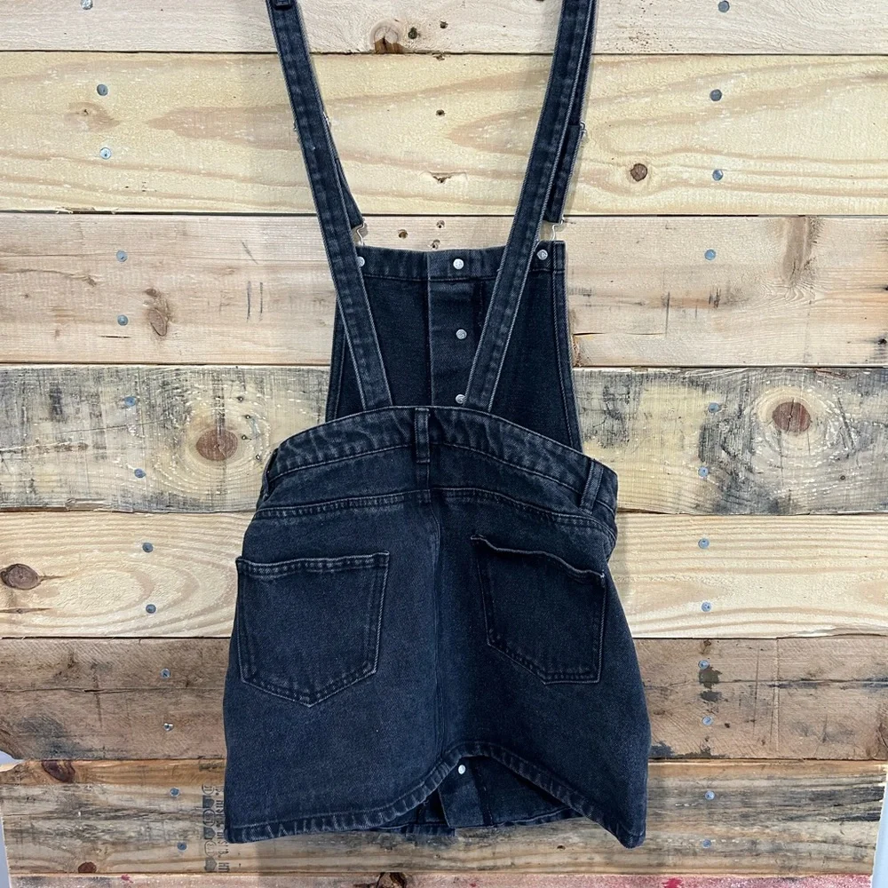 Pacsun Black Jean Jumper Women’s Small - Picture 2 of 6